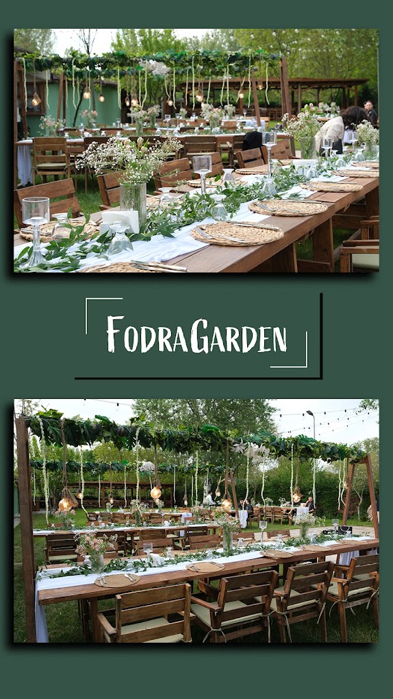 Fodra Garden kır düğünü mekanı — Nilüfer