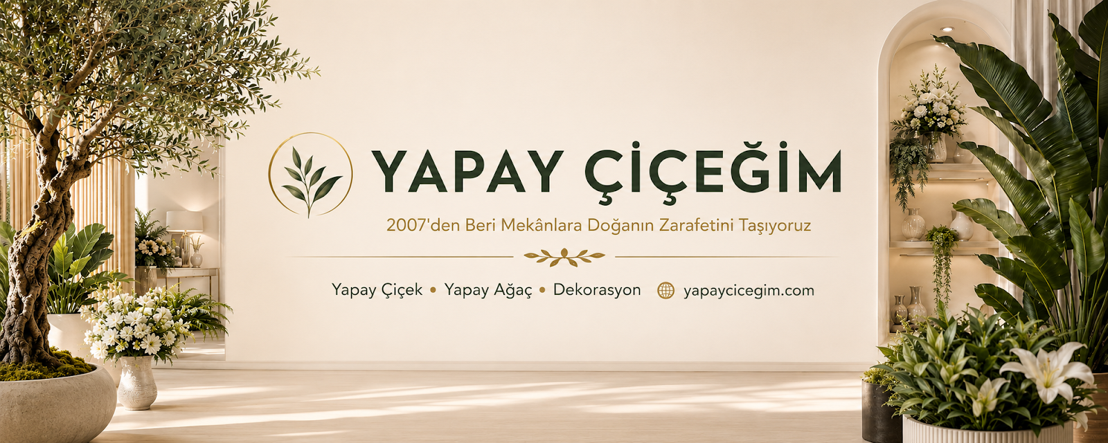 Yapay Çiçeğim | Bursa Yapay Çiçek | Toptan Yapay Çiçek kır düğünü mekanı — Nilüfer